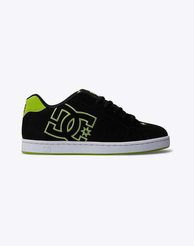 Pánske topánky DC Shoes Net, Black/Lime Green