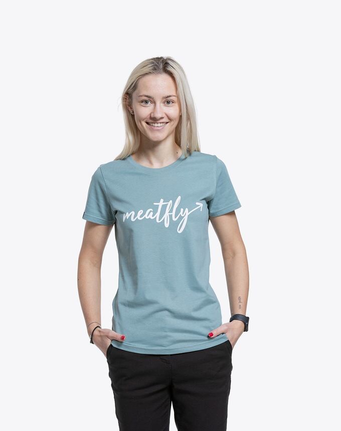 Dámske tričko Meatfly Luna, Sea Green
