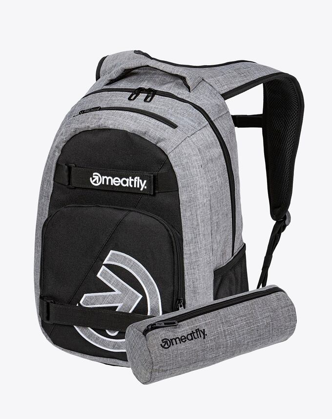 Batoh Meatfly Exile, Black / Grey Heather, 24 L