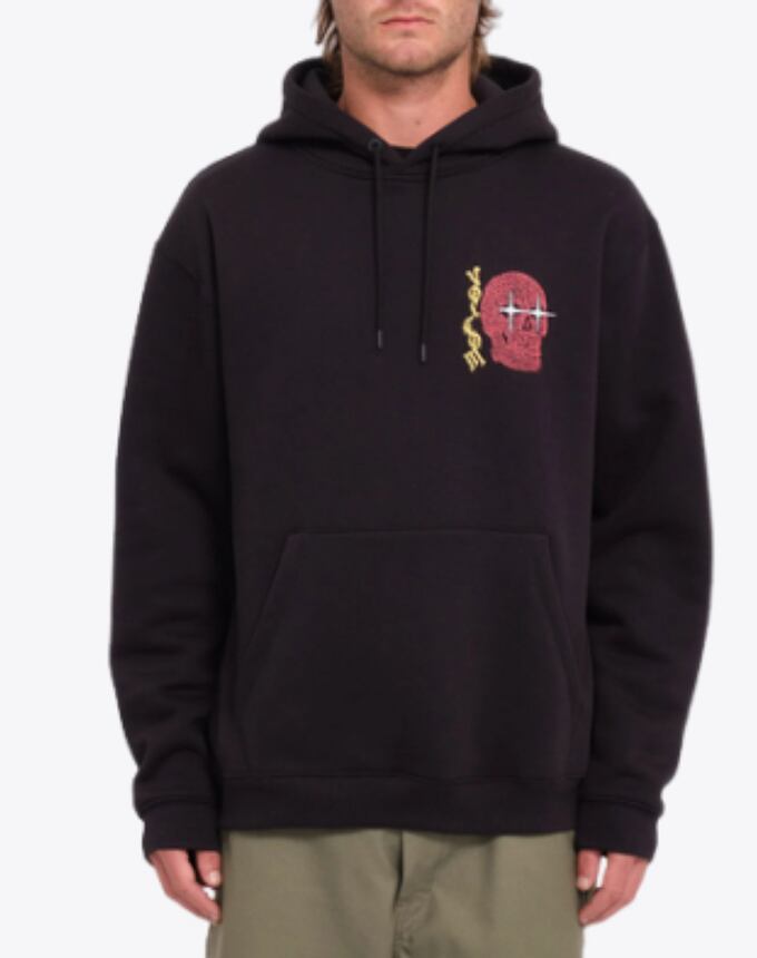 Pánska mikina Volcom Noder Po, Black