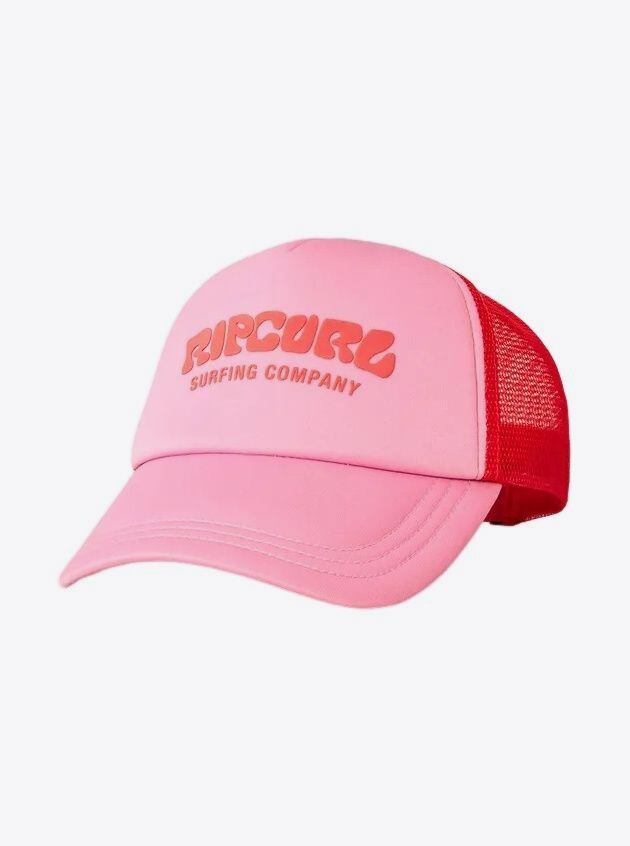 Šiltovka Rip Curl Surf Puff Trucker, Pink