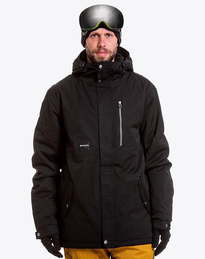 Pánska SNB & SKI bunda Meatfly Mick Premium, Black