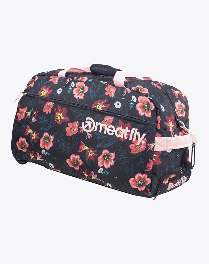 Cestovná taška Meatfly Gail, Hibiscus, 42 L