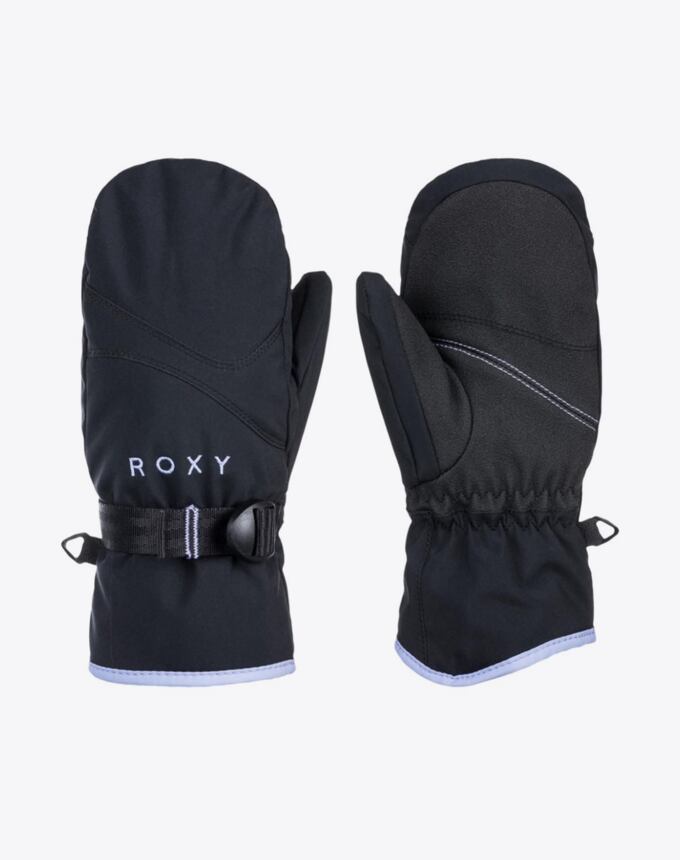 Dámske zimné rukavice Roxy Jetty Girl Solid, True Black