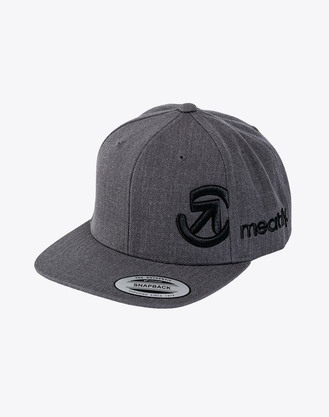 Šiltovka Meatfly Jacob Snapback, Dark Grey