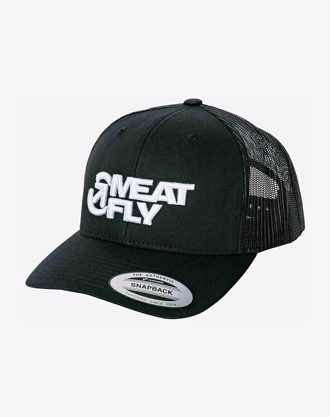 Šiltovka Meatfly Setty Trucker, Black