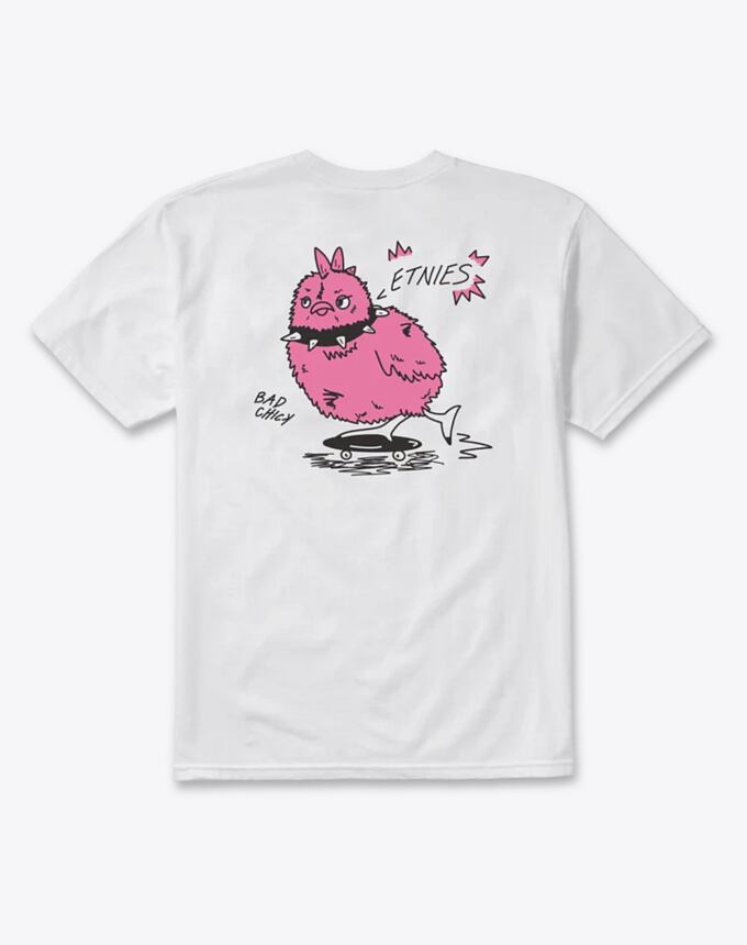 Pánske tričko Etnies Bad Chick Tee, White