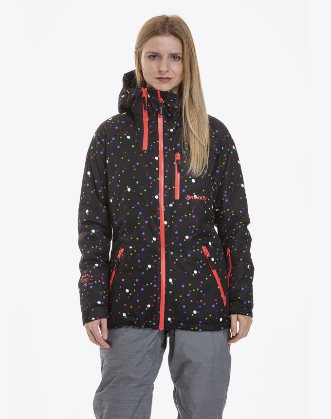 Meatfly Nim 3 Jacket, D - Lights Neon