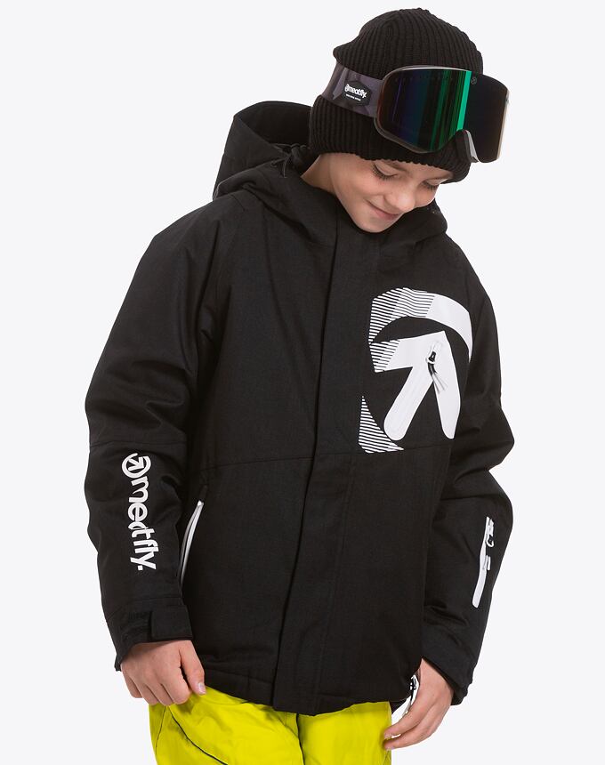 SNB & SKI bunda Meatfly Bangito, Black