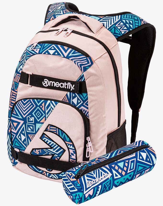 Batoh Meatfly Exile, Powder Pink/Dancing Mint, 24 L + PERAČNÍK ZADARMO