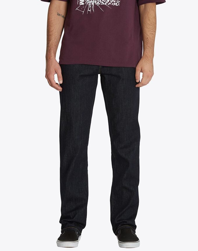 Pánske nohavice Volcom Solver Denim, Rinse