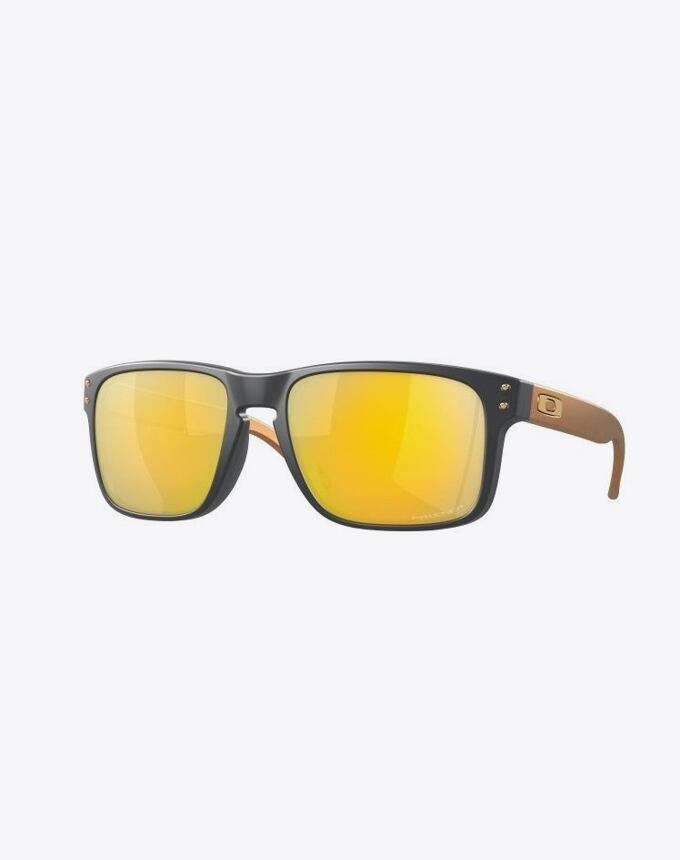 Slnečné okuliare Oakley Holbrook, Matte Carbon/Prizm 24K Polarized