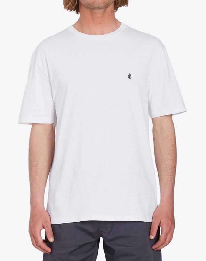 Pánske tričko Volcom Stone Blanks Bsc Sst, White