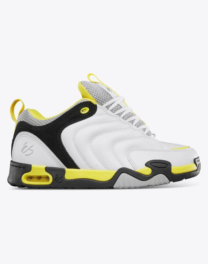 Pánske topánky És Tribo X Vire X Chomp On Kicks, White/Black/Yellow