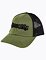 Šiltovka Meatfly Caleb Trucker, Logojam Olive