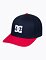 Šiltovka DC Shoes DC Cap Star, Dress Blues / Barbados Cherry