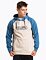 Pánska technická mikina Meatfly Gravel, Slate Blue/Sand