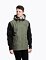Pánska street bunda Meatfly Finn, Olive/Black