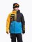 Pánska SNB & SKI bunda Meatfly Shader, Sunflower/Blue
