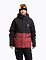 Pánska SNB & SKI bunda Meatfly Vertigo, Merlot/Black