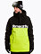 Pánska SNB & SKI bunda Meatfly Slinger Premium, Black/Lime