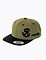 Šiltovka Meatfly Jacob Snapback, Olive
