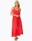Dámske maxi šaty Rip Curl Classic Surf, Hibiscus Red
