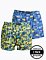 Pánske boxerky Meatfly Agostino, Yellow/Blue Comics