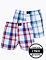 Pánske trenírky Meatfly Doug, White Red / Blue