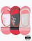 Ponožky Meatfly Low Socks Triple Pack, Grey