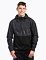 Pánska technická mikina Meatfly Tason, Black Heather/Black