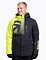 Pánska SNB & SKI bunda Meatfly Shader, Acid Lime/Black