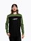 Pánske tričko s dlhým rukávom Meatfly Judgement, Olive/Black