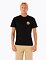 Pánske tričko Rip Curl Wettie Passage Icon, Black