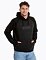 Pánska technická mikina Meatfly Gravel, B - Heather Black, Black