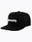 Šiltovka Meatfly Tyler Snapback, Black Basic Logo