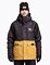 Pánska SNB & SKI bunda Meatfly Vertigo, Wood/Morph Black