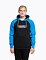Pánska technická mikina Meatfly Gravel, Bright Blue / Black