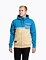 Pánska technická mikina Meatfly Josh, Blue / Light Brown