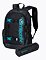 Batoh Meatfly Basejumper, Petrol Mossy/Black, 22 L