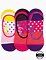 Ponožky Meatfly Low Socks Triple Pack, Yellow Stripe