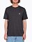 Pánske tričko Volcom Circle Blanks Hth Sst, Heather Black