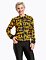 Dámska bunda Pura Vida Berry Bomber, Yellow/Black