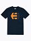 Pánske tričko Etnies Corp Combo, Navy/Orange