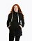 Dámska mikina Meatfly Clair, Black
