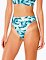 Dámsky spodný diel plaviek Rip Curl Sun Rays Mirage, Dark Teal