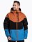 Pánska SNB & SKI bunda Meatfly Hoax Premium, Brown/Black/Blue