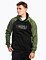 Pánska technická mikina Meatfly Gravel, Olive/Black