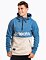 Pánska technická mikina Meatfly Tason, Slate Blue/Sand
