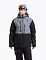 Pánska SNB & SKI bunda Meatfly Manifold, Dark Grey/Black